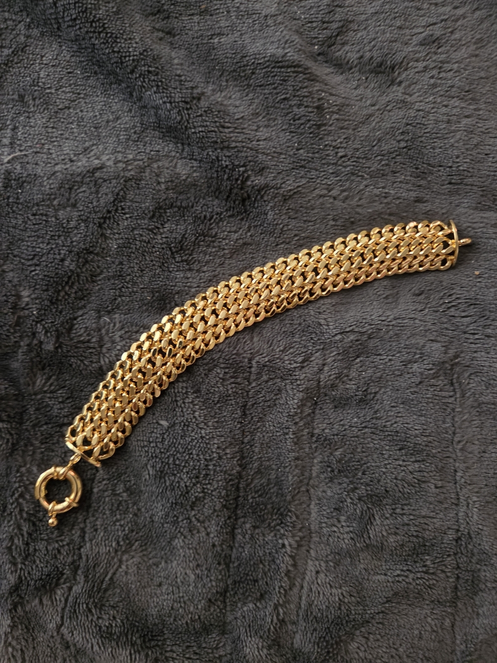 New!Women's, 18k gold plated,chain link, high quality,bracelet!